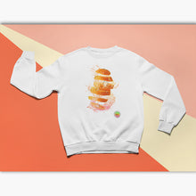 Charger l&#39;image dans la galerie, Sweat Bio - Enfant/Adolescent - Orange Splash