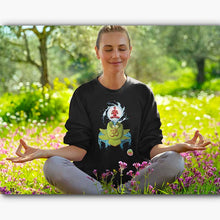 Charger l&#39;image dans la galerie, Sweat Bio Enfant/Adolescent - Kiwi Lotus Om