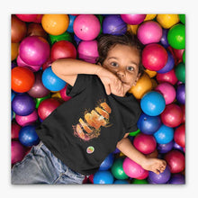 Charger l&#39;image dans la galerie, T-shirt Bio - Enfant/Adolescent - Orange Splash