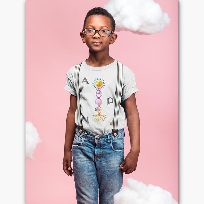 T-shirt Bio - Enfant/Adolescent - ADN Solaire