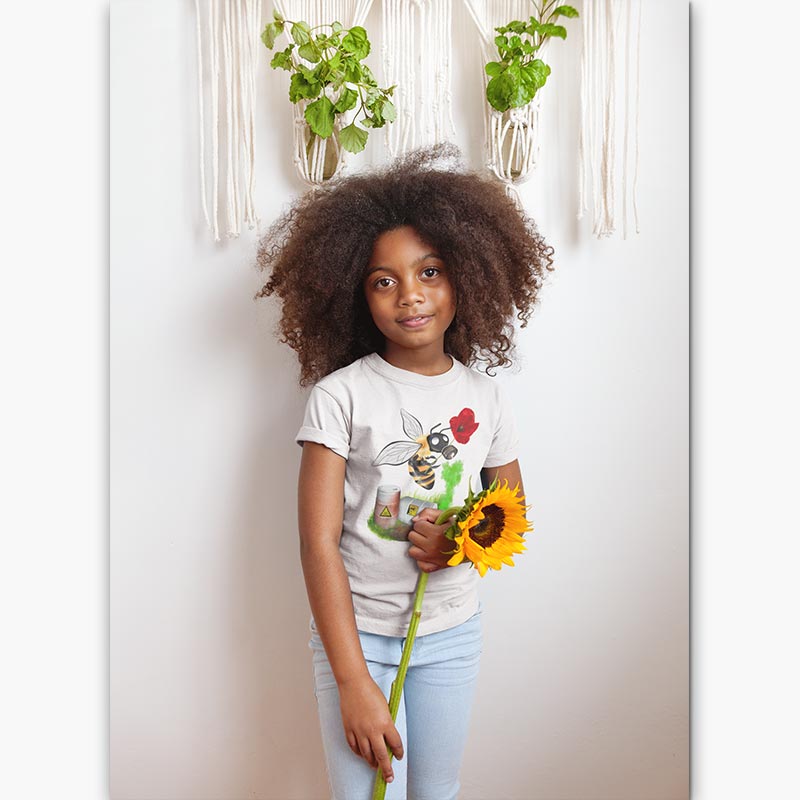 T-shirt Bio - Enfant/Adolescent - Bee Saved