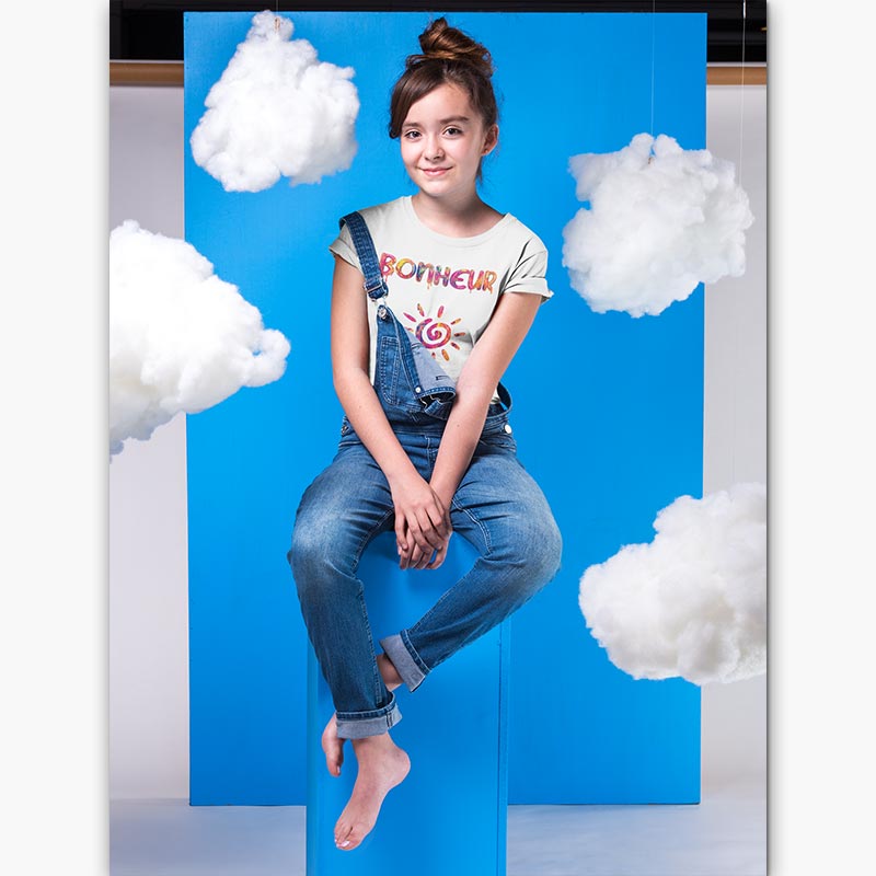 T-shirt Bio - Enfant/Adolescent - Bonheur