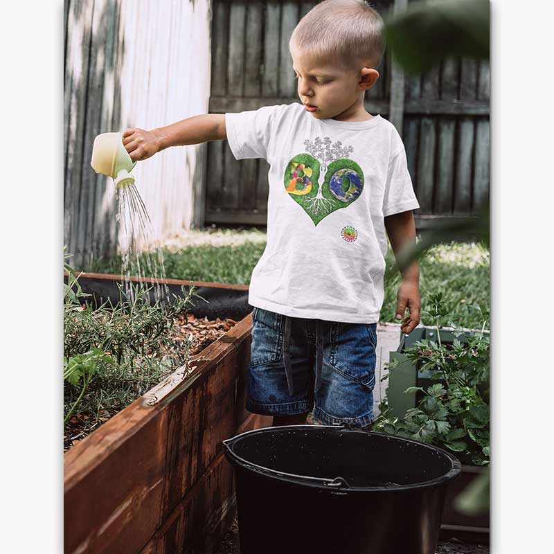 T-shirt Bio - Enfant/Adolescent - Enracinement Bio