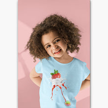 Charger l&#39;image dans la galerie, T-shirt Bio - Enfant/Adolescent - Fraise Splash