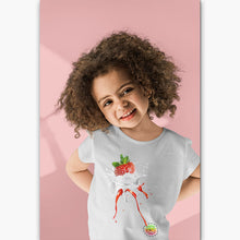Charger l&#39;image dans la galerie, T-shirt Bio - Enfant/Adolescent - Fraise Splash