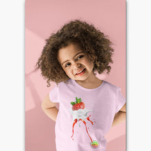Charger l&#39;image dans la galerie, T-shirt Bio - Enfant/Adolescent - Fraise Splash