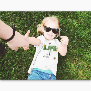 T-shirt Bio - Enfant/Adolescent - Life is Beautiful [variante]
