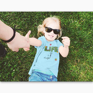 T-shirt Bio - Enfant/Adolescent - Life is Beautiful [variante]