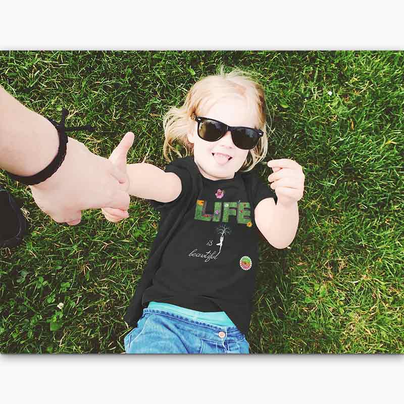T-shirt Bio - Enfant/Adolescent - life is Beautiful