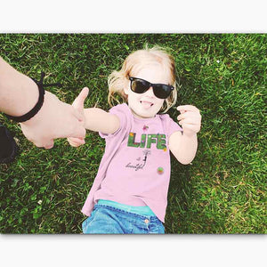 T-shirt Bio - Enfant/Adolescent - Life is Beautiful [variante]