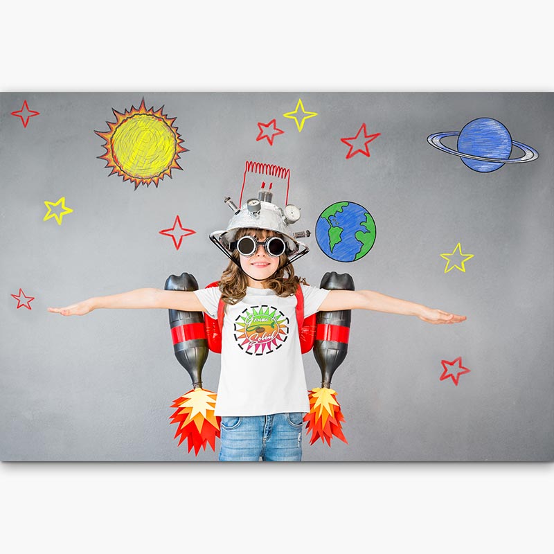 T-shirt Bio - Enfant/Adolescent - Logo Graine de Soleil