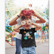 Charger l&#39;image dans la galerie, T-shirt Bio - Enfant/Adolescent - Macarons [variante]