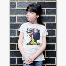 Charger l&#39;image dans la galerie, T-shirt Bio - Enfant/Adolescent- Papillon Lunaire
