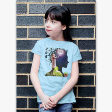 Charger l&#39;image dans la galerie, T-shirt Bio - Enfant/Adolescent- Papillon Lunaire
