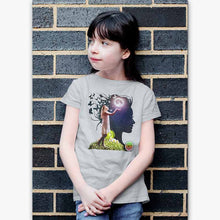 Charger l&#39;image dans la galerie, T-shirt Bio - Enfant/Adolescent- Papillon Lunaire