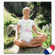Charger l&#39;image dans la galerie, T-shirt Bio - Femme - [made in France] - Lotus bien être