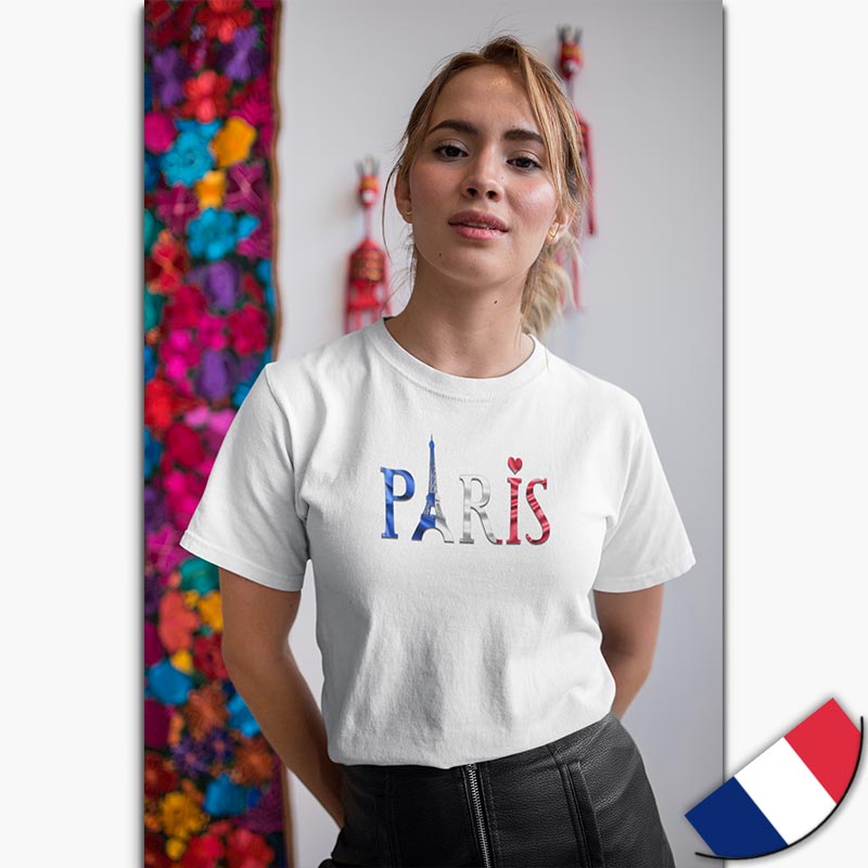 T-shirt Bio - Femme  [made in France] - Paris