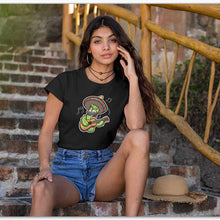 Charger l&#39;image dans la galerie, T-shirt Bio - Femme - Mariachi cactus