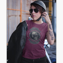 Charger l&#39;image dans la galerie, T-shirt Bio - Femme - Born to ride