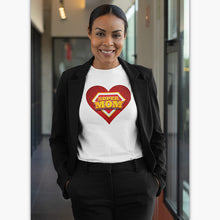 Charger l&#39;image dans la galerie, T-shirt Bio - Femme - Super Mom Coeur