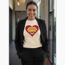 Charger l&#39;image dans la galerie, T-shirt Bio - Femme - Super Mom Coeur