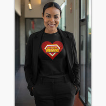 Charger l&#39;image dans la galerie, T-shirt Bio - Femme - Super Mom Coeur