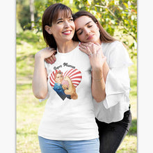 Charger l&#39;image dans la galerie, T-shirt Bio - Femme - Super maman coeur