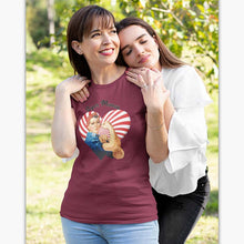 Charger l&#39;image dans la galerie, T-shirt Bio - Femme - Super maman coeur