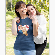Charger l&#39;image dans la galerie, T-shirt Bio - Femme - Super maman coeur