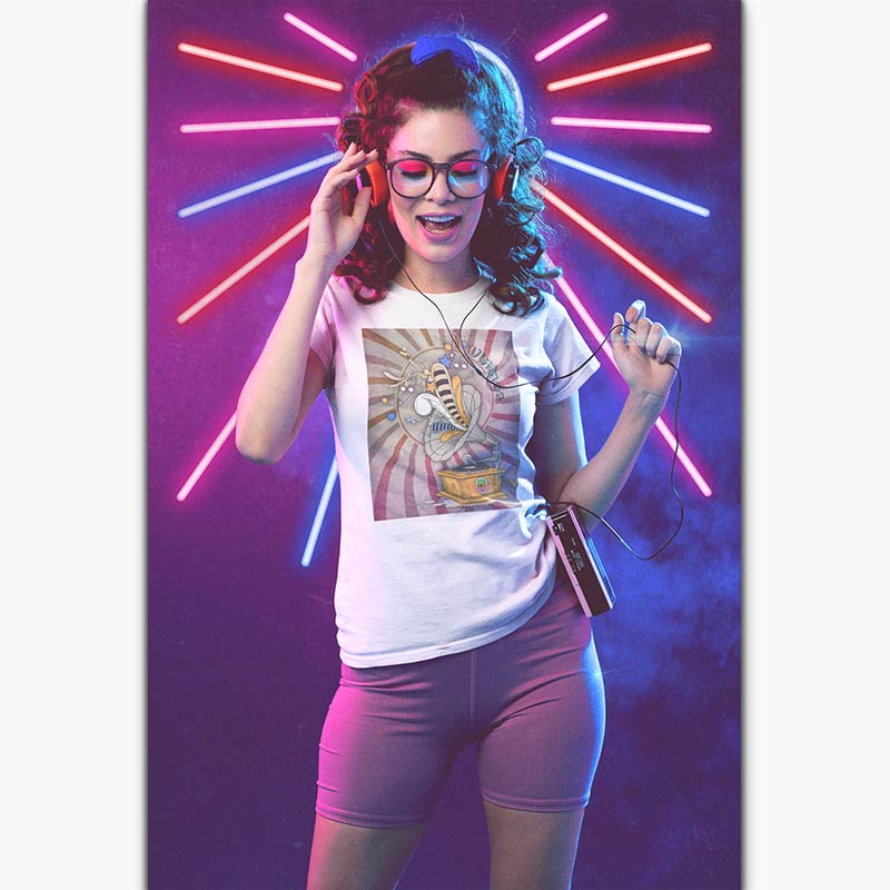 T-shirt Bio - Femme - Vintage