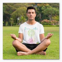 Charger l&#39;image dans la galerie, T-shirt Bio - Homme - Lotus bien être