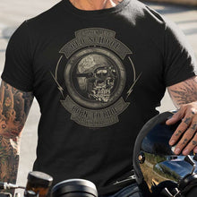 Charger l&#39;image dans la galerie, T-shirt Bio - Homme - Born to ride
