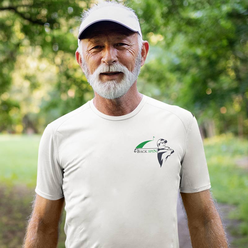 T-shirt Bio - Homme - [made in France] - Golf Backspin