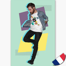 Charger l&#39;image dans la galerie, T-shirt Bio - Homme- [made in France] - Macarons