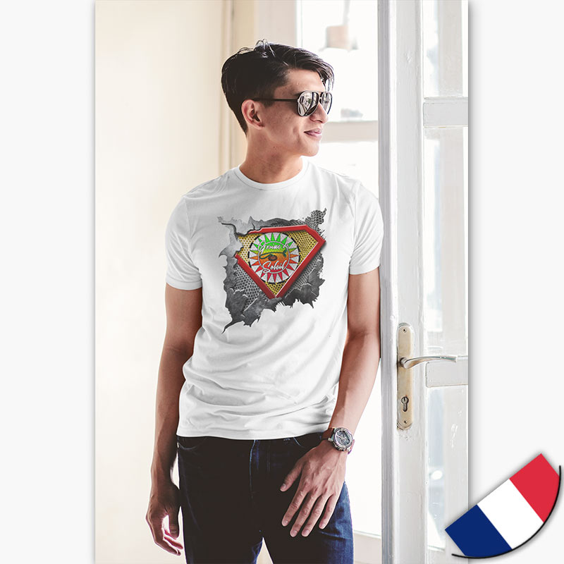 T-shirt Bio - Homme - [made in France] - Super Graine de Soleil