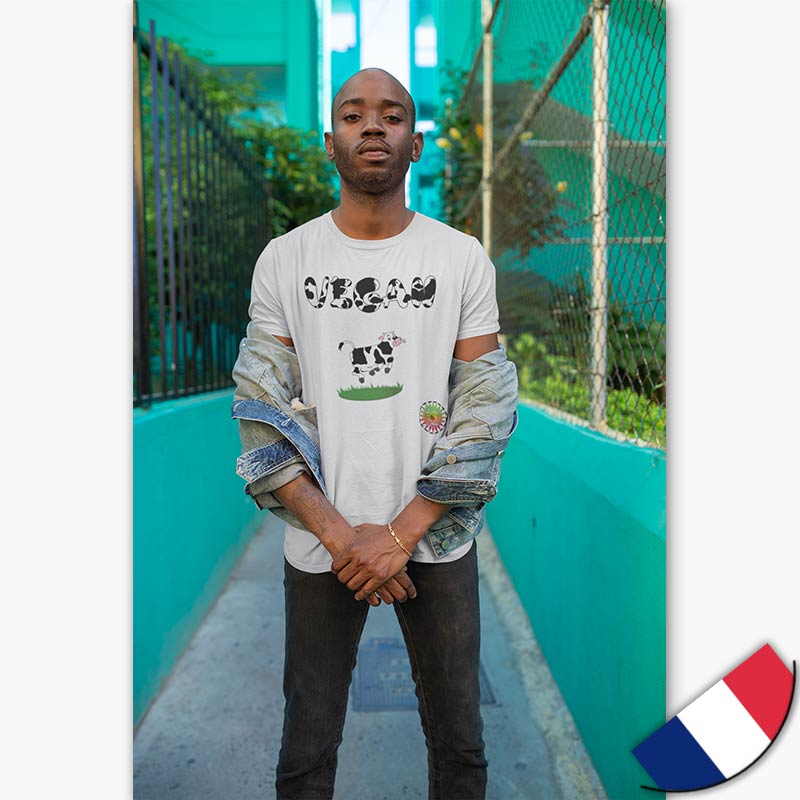 T shirt Bio homme made in France Vegan