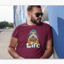 Charger l&#39;image dans la galerie, T-shirt Bio - Homme - Pug Life