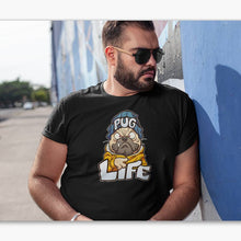 Charger l&#39;image dans la galerie, T-shirt Bio - Homme - Pug Life