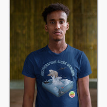 Charger l&#39;image dans la galerie, T-shirt Bio - Homme - Aujourd`hui c`est demain