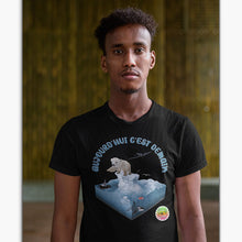 Charger l&#39;image dans la galerie, T-shirt Bio - Homme - Aujourd`hui c`est demain