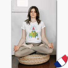 Charger l&#39;image dans la galerie, T-shirt Bio - Femme - [made in France] - Kiwi Lotus OM