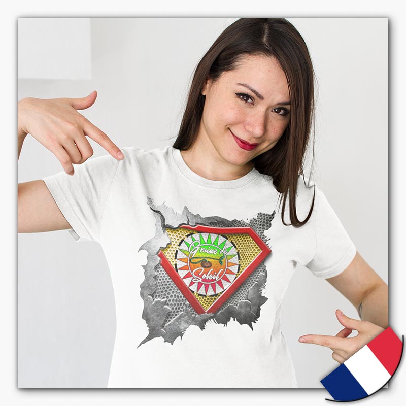 T-shirt Bio - Femme - [made in France] - Super Graine de Soleil