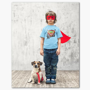 T-shirt Bio - Enfant/Adolescent - Super Graine de Soleil