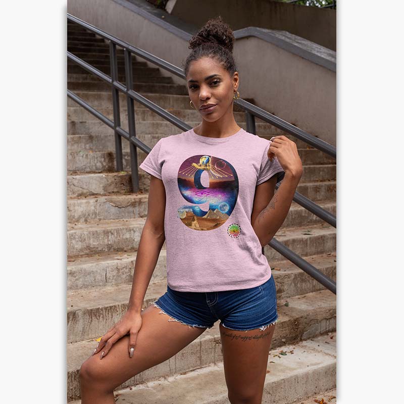 T-shirt Bio - Femme - Egypte Thot Neuf