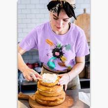 Charger l&#39;image dans la galerie, T-shirt Bio - Femme - Macarons