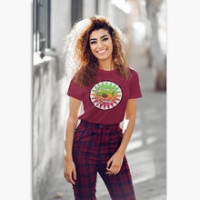 Charger l&#39;image dans la galerie, T-shirt Bio - Femme - Graine De Soleil Logo