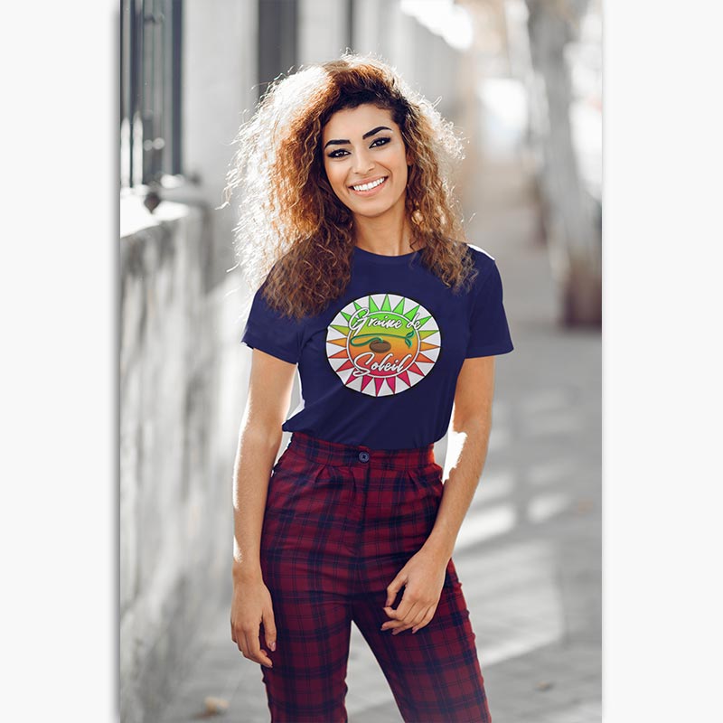 T-shirt Bio - Femme - Graine De Soleil Logo
