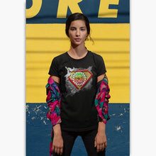 Charger l&#39;image dans la galerie, T-shirt Bio - Femme - Super Graine De Soleil