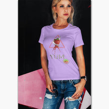 Charger l&#39;image dans la galerie, T-shirt Bio - Femme - Fraise Yum