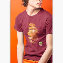 Charger l&#39;image dans la galerie, T-shirt Bio - Homme - Orange Splash